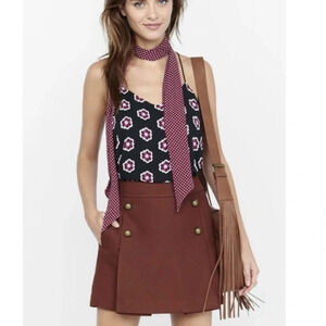 EXPRESS Reversible‎ Barcelona Cami in Floral and Merlot
